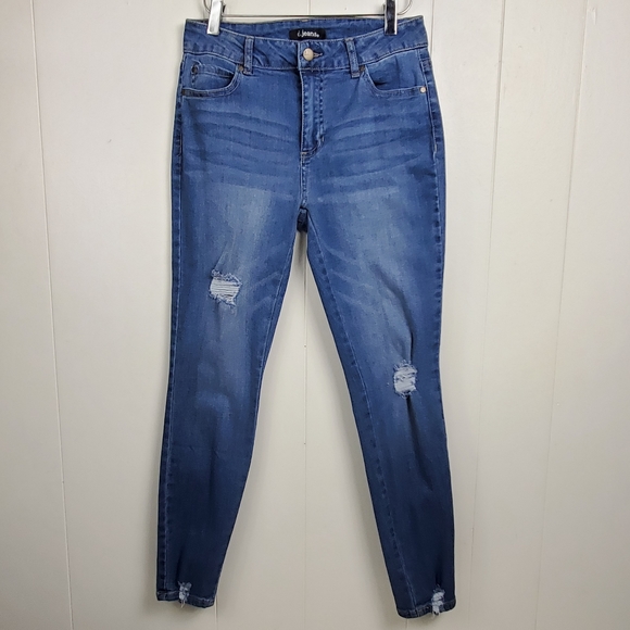 D. Jeans factory  distressed  jegging size 6 - Picture 6 of 13